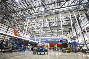 Southwest Airlines plans to install engine bleed air temperature-monitoring sensors and supporting wiring on its entire Boeing 737NG fleet by 2017. Credit: Southwest Airlines