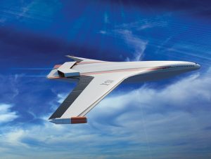 NASA believes hybrid turbine-electric distributed propulsion could be the future for ultra-efficient commercial aircraft. Credit: NASA
