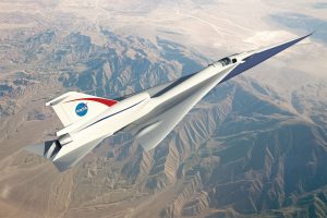 Proving the public acceptance of reduced sonic booms remains key to enabling economic supersonic air travel. Credit: NASA