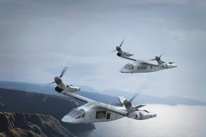 Rotorcraft are poised to fly faster and farther, potentially led by designs such as Bell's 280-kt. V-280 tilt rotor. Credit: Bell Helicopter