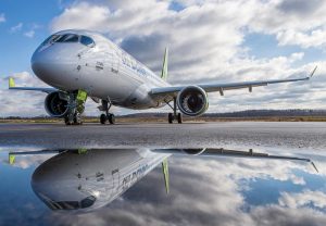 AirBaltic is set to become first operator of the PW1500G-powered Bombardier CS300 in December. Credit: Bombardier