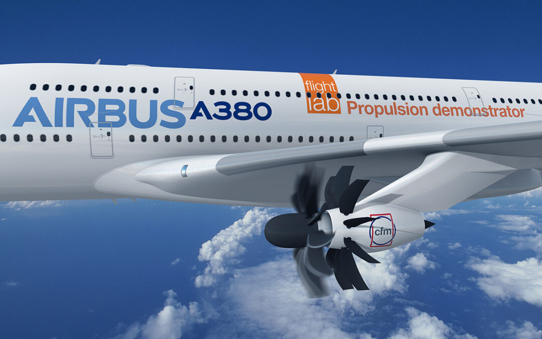 Open Rotor Engine makes its debut at Farnborough